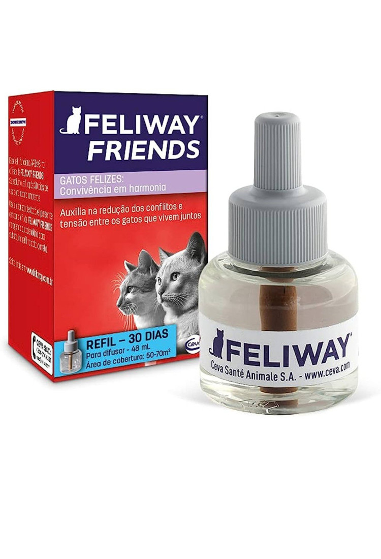 Feliway Friends Difusor Elétrico E Refil Para Gatos