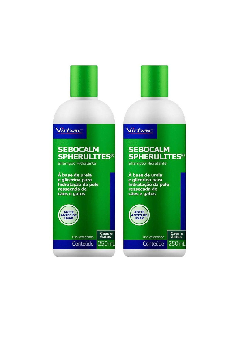 Combo 2 Unidades Sebocalm Spherulites Shampoo Seborreia 250