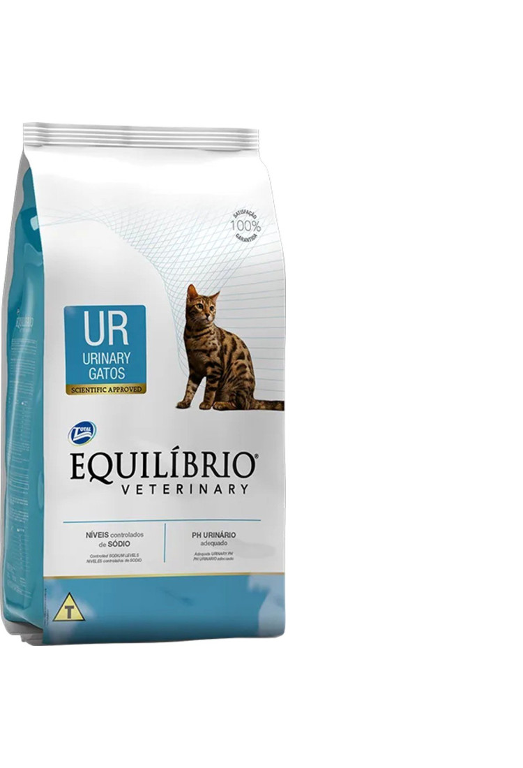 Ração Equilíbrio Veterinary Para Gatos Urinário 2Kg Ração Equilíbrio Veterinary Para Gatos Urinário 2Kg
