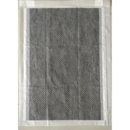 3 Pct Tapete Higiênico Maxxi Pet Carbon 80x60cm - 90 Tapetes