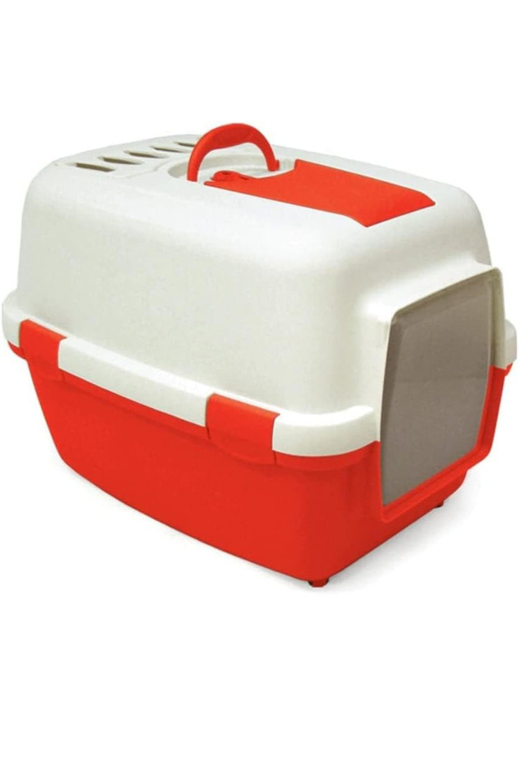 Banheiro Happy Chalesco Gatos Vermelho A 45cm L 48cm C 58cm Banheiro Happy Chalesco Gatos Vermelho A 45cm L 48cm C 58cm
