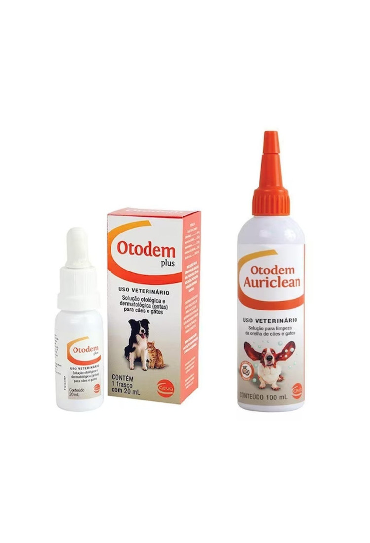 Embalagem Promoções Limpeza de Orelha Pet 1 Otodem + 1 Aureclean - Ceva Embalagem Promoções Limpeza de Orelha Pet 1 Otodem + 1 Aureclean - Ceva
