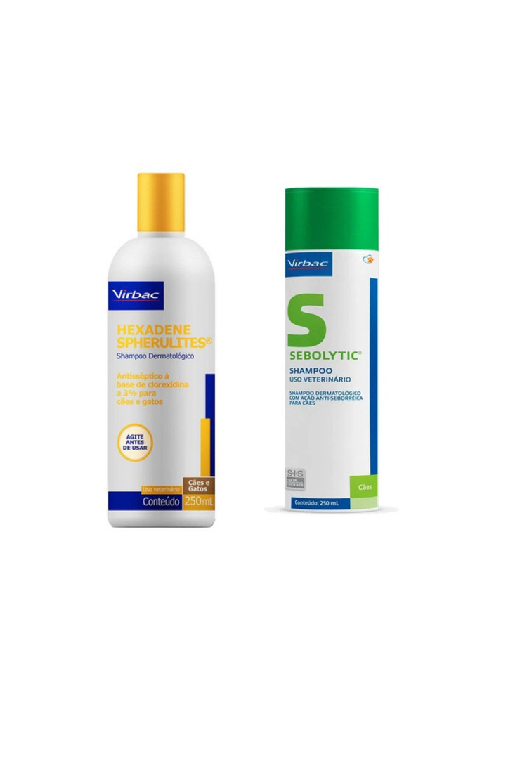 Combo Shampoo Hexadene 250Ml + Sebolytic 250Ml