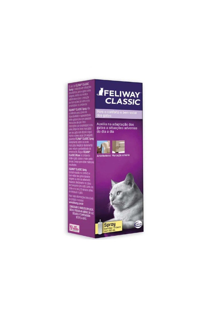 Feliway Classic Spray Com 60ML Para Gatos - Ceva