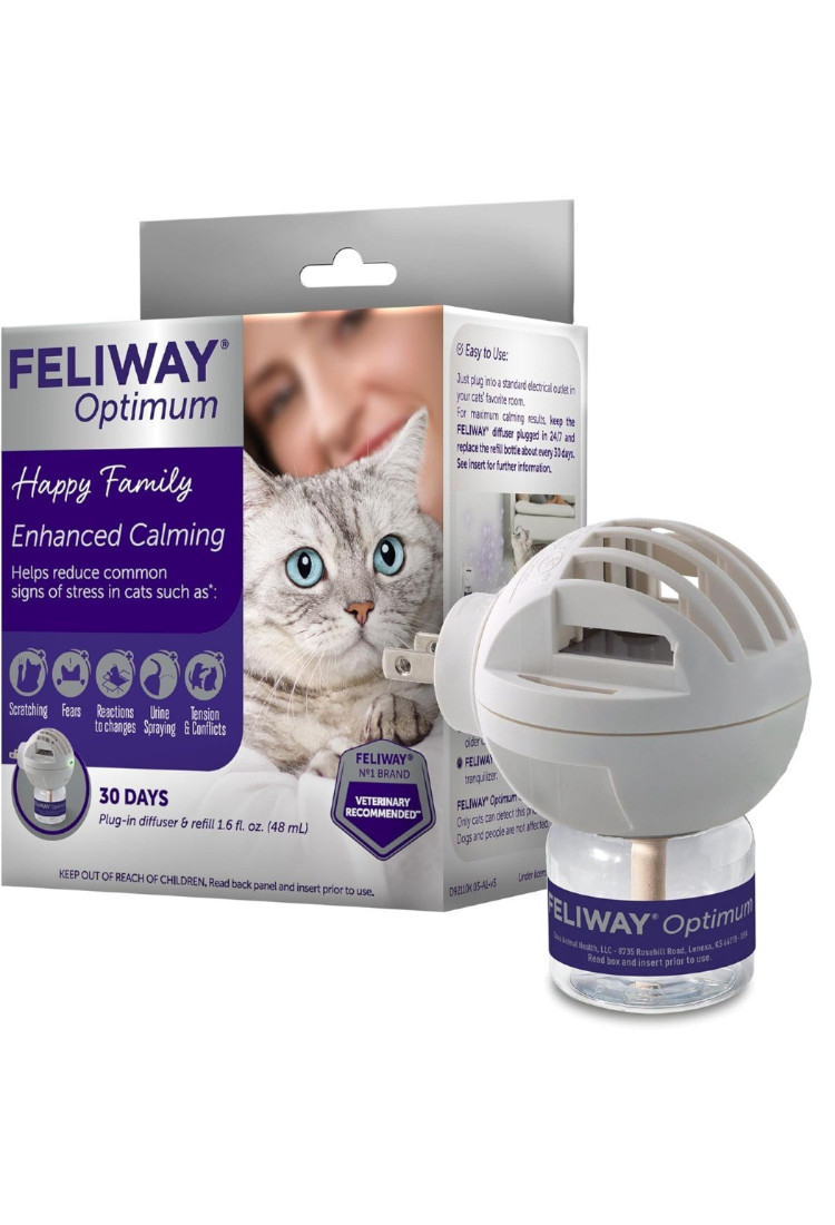 Feliway Optimum 1 Difusor + 1 Refil 48ml - Ceva