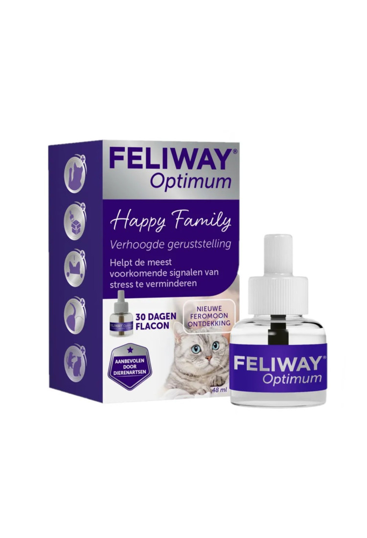 Feliway Optimum Refil 48ml - Ceva - Pet shop
