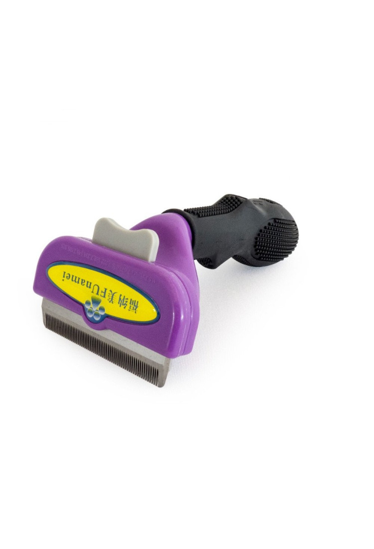 Pente Rasqueadeira Para Gatos Remove Pelos Curtos Tamanho G