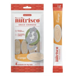 Petisco para Gatos Snack Cremoso Nutrisco Sabor Frango 56g