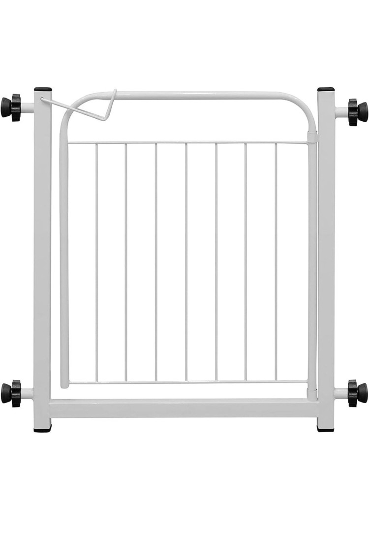 Portão Portãozinho 69cm Pet Portátil Dobrável Branco Portão Portãozinho 69cm Pet Portátil Dobrável Branco