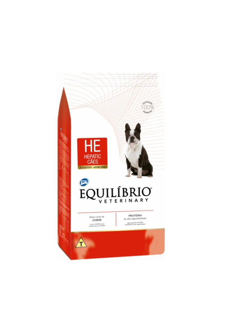 Ração Equilíbrio Veterinary Para Cachorros Hepático 7,5Kg Ração Equilíbrio Veterinary Para Cachorros Hepático 7,5Kg