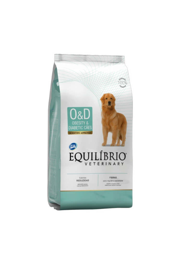Ração Equilíbrio Veterinary Para Cachorros Obesidade 7,5Kg Ração Equilíbrio Veterinary Para Cachorros Obesidade 7,5Kg