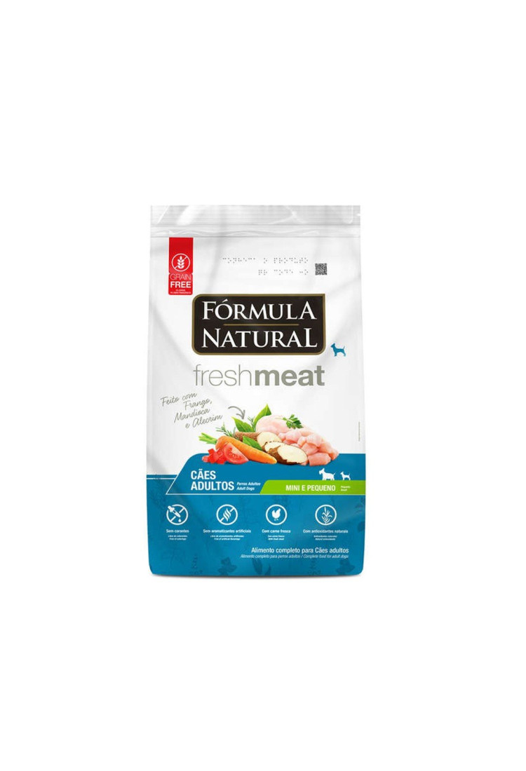 Ração Fórmula Natural Freshmeat Adultos Pequeno Porte 7 Kg Ração Fórmula Natural Freshmeat Adultos Pequeno Porte 7 Kg