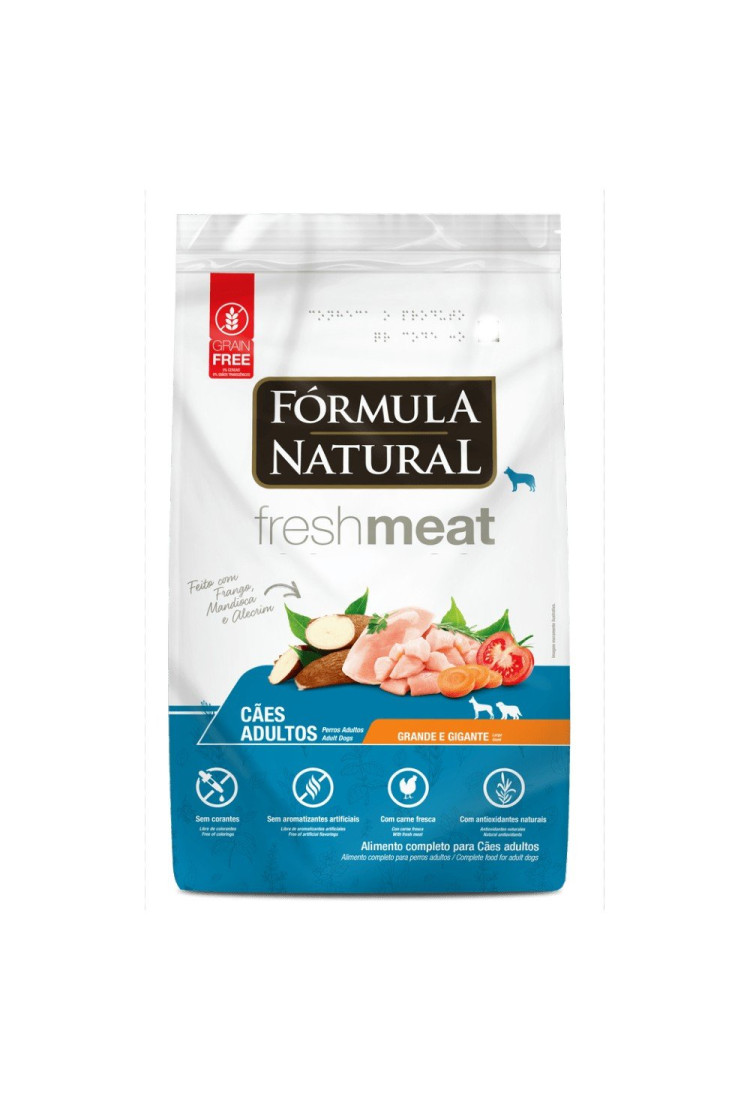 Fórmula Natural FreshMeat Cães Adultos de Grande Sabor Frango 12kg Fórmula Natural FreshMeat Cães Adultos de Grande Sabor Frango 12kg