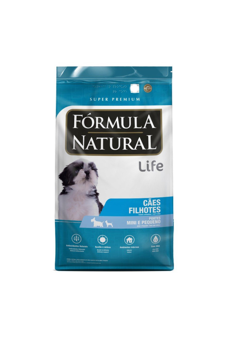 Ração Fórmula Natural Life Filhotes Mini E Pequeno 15 Kg Ração Fórmula Natural Life Filhotes Mini E Pequeno 15 Kg