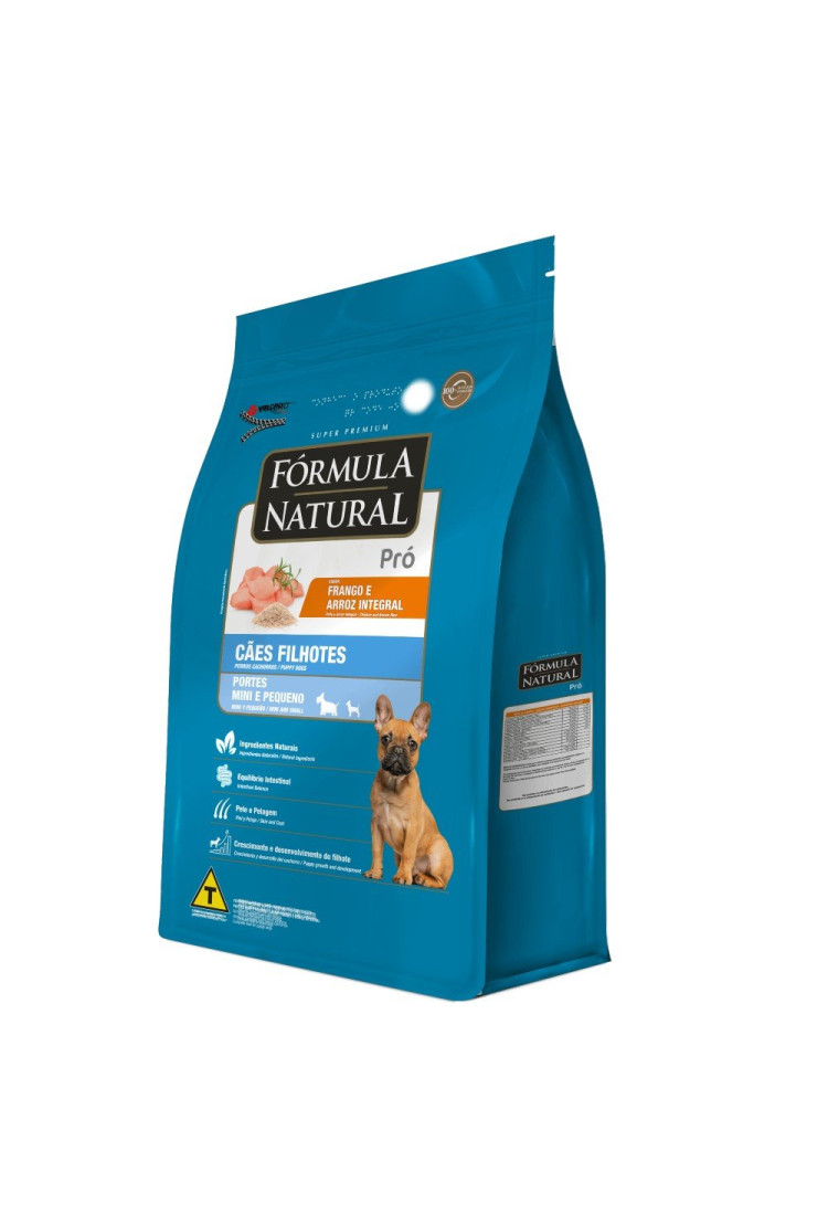 Ração Fórmula Natural Pró Cães Filhotes Portes Pequeno 15 Kg Ração Fórmula Natural Pró Cães Filhotes Portes Pequeno 15 Kg