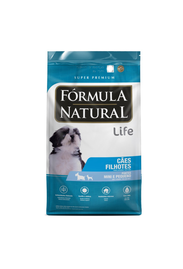 Ração Formula Natural Super Premium Filhotes 15Kg R/Pequenas Ração Formula Natural Super Premium Filhotes 15Kg R/Pequenas