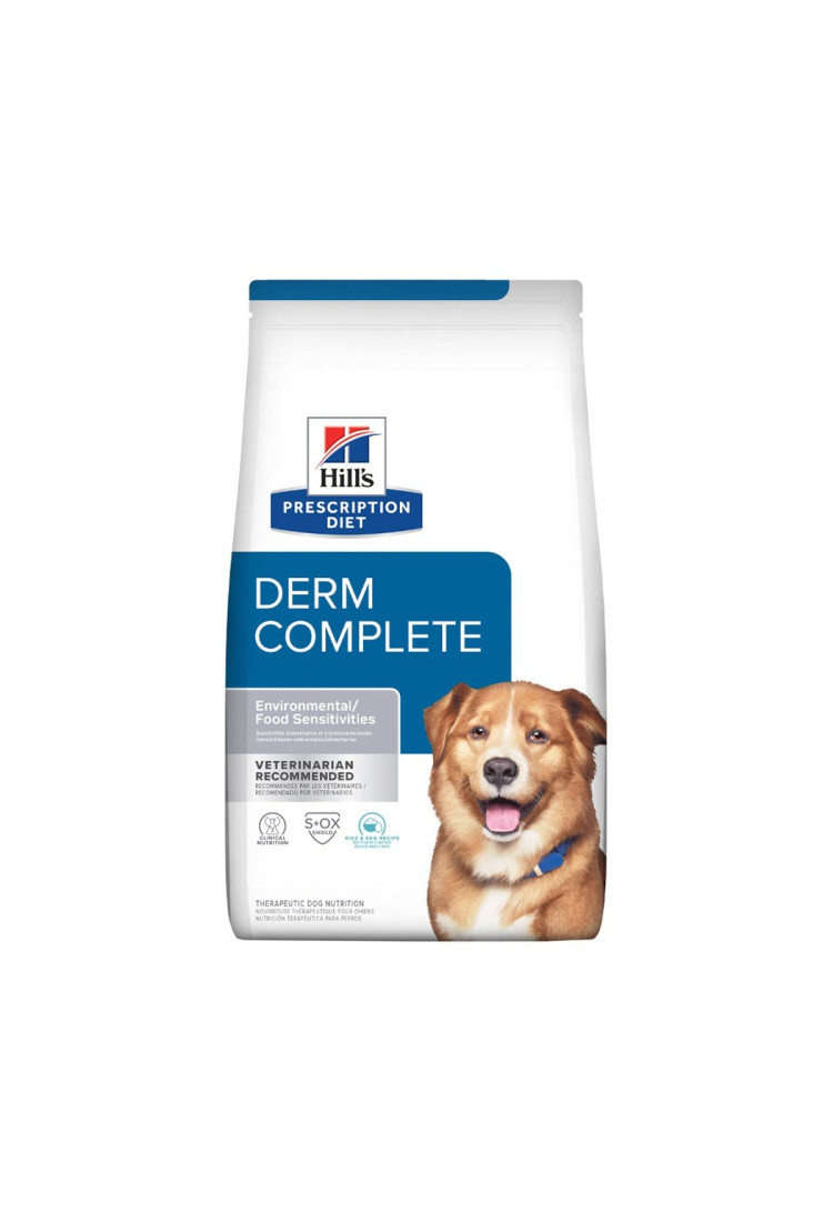 Ração Hills Derm Complete 2,94kg - Coceira em Cães Ração Hills Derm Complete 2,94kg - Coceira em Cães