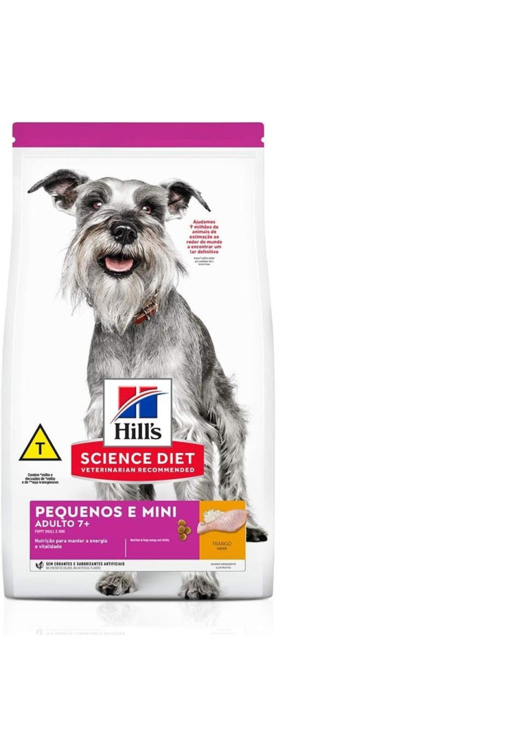 Ração Hills Science Diet Cães Adultos 7+ Minis E Pequeno 6Kg Ração Hills Science Diet Cães Adultos 7+ Minis E Pequeno 6Kg