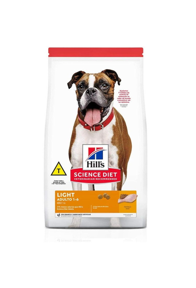 Ração Hills Science Diet Light para Cães adultos sabor frango 6.8kg Ração Hills Science Diet Light para Cães adultos sabor frango 6.8kg