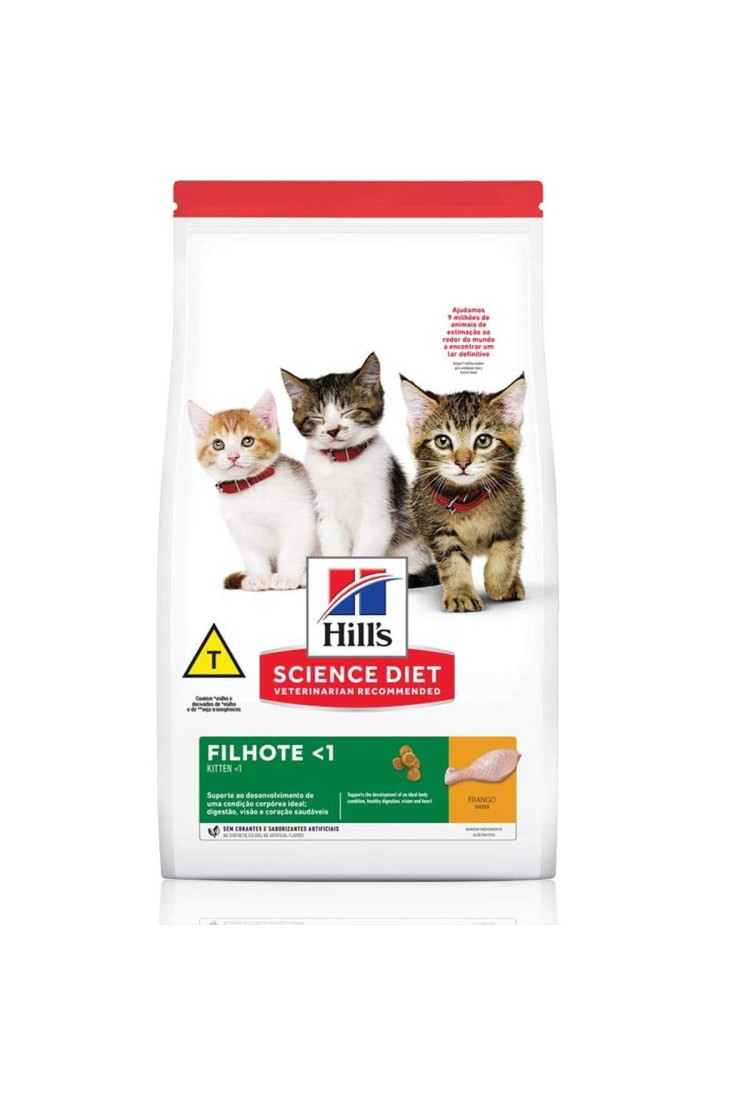 Ração Seca Hill'S Science Diet Para Gatos Filhotes 3Kg Ração Seca Hill'S Science Diet Para Gatos Filhotes 3Kg