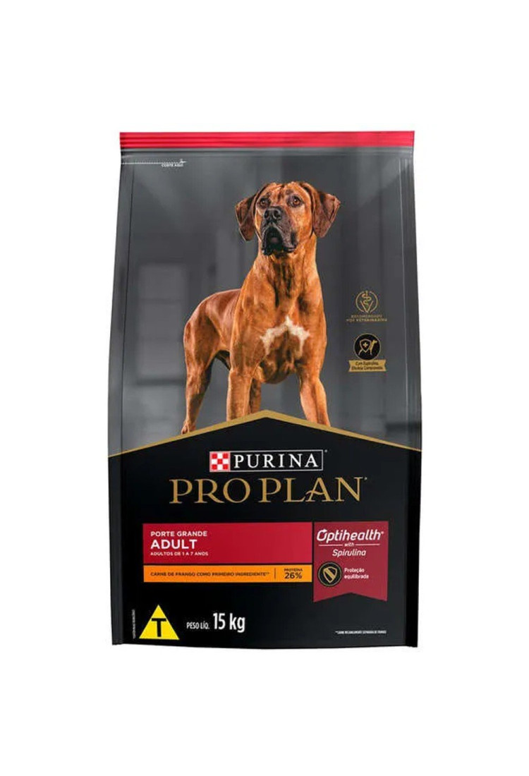Ração Nestle Pro Plan Raças Grandes Adultos 15 Kg