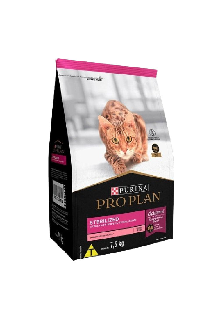 Ração Pro Plan Cat Sterilized Gatos Adulto Castrados 7,5kg Ração Pro Plan Cat Sterilized Gatos Adulto Castrados 7,5kg