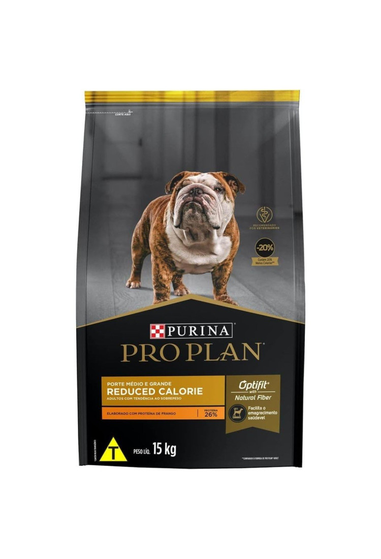 Ração Pro Plan Reduced Calories 15Kg