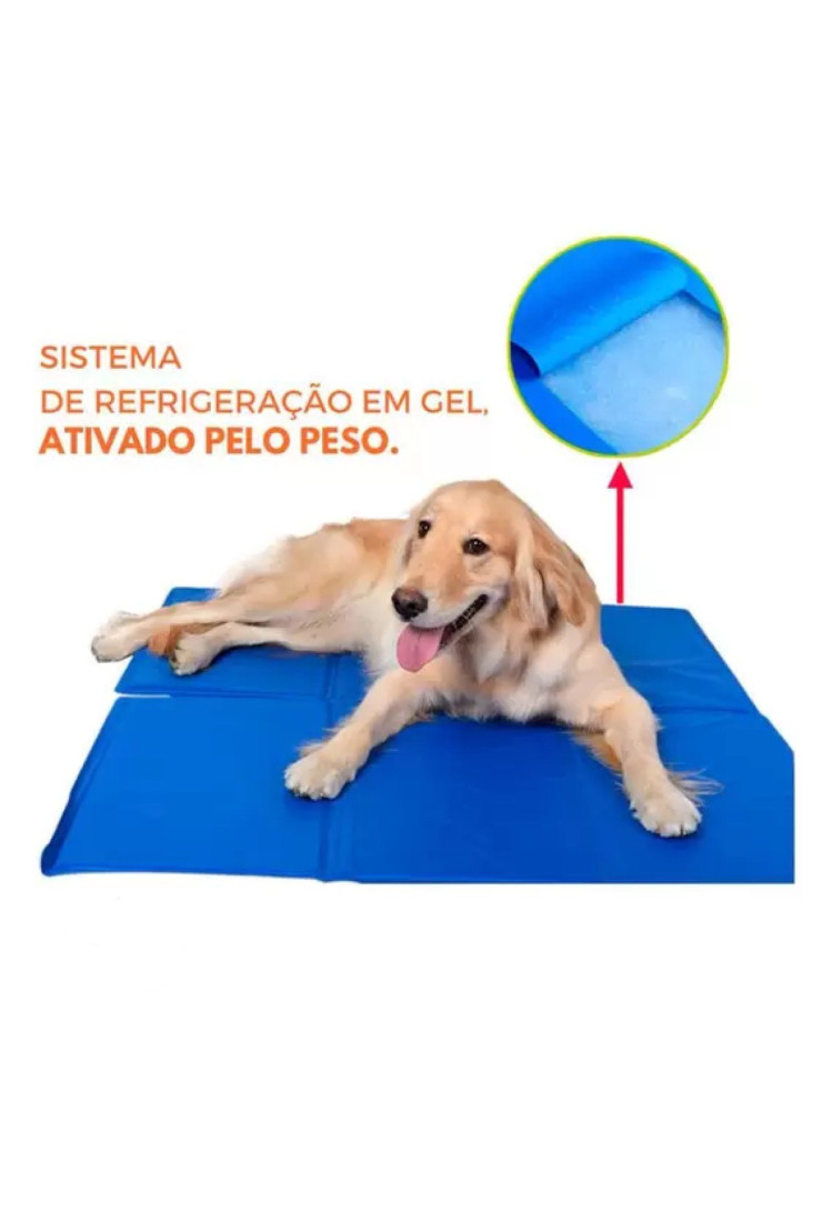 Tapete Gelado Pet Cooling Mat Chalesco G Tapete Gelado Pet Cooling Mat Chalesco G