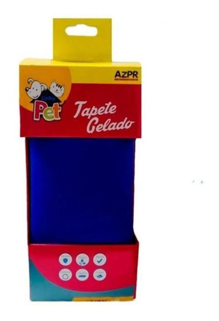 Tapete Gelado Refrescante P/ Caes E Gato 40Cm X 50Cm Tapete Gelado Refrescante P/ Caes E Gato 40Cm X 50Cm