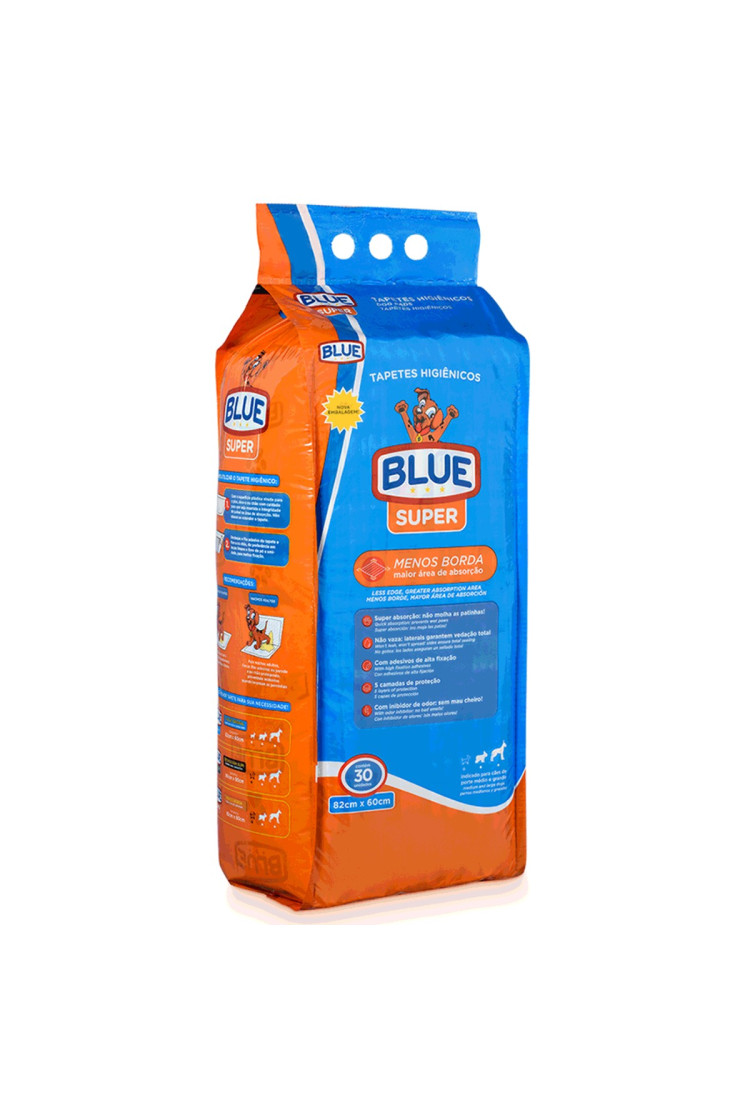 Tapete Higiênico Expet Super Blue Premium Para Cães 30 Und Tapete Higiênico Expet Super Blue Premium Para Cães 30 Und