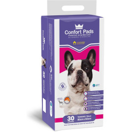 Tapete Higiênico Confort Pads 80x60cm 2 Pacotes 60 Unidades