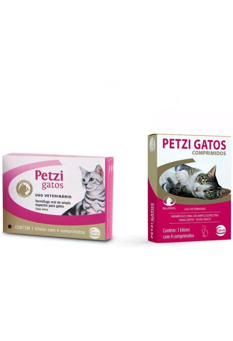 Vermífugo Petzi Gatos Ceva Vermífugo Petzi Gatos Ceva