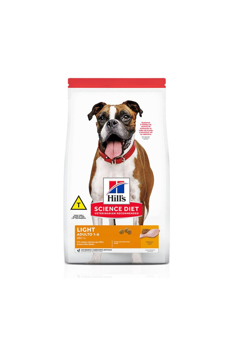 Ração Hills Science Diet para Cães Adultos Light 6kg Ração Hills Science Diet para Cães Adultos Light 6kg