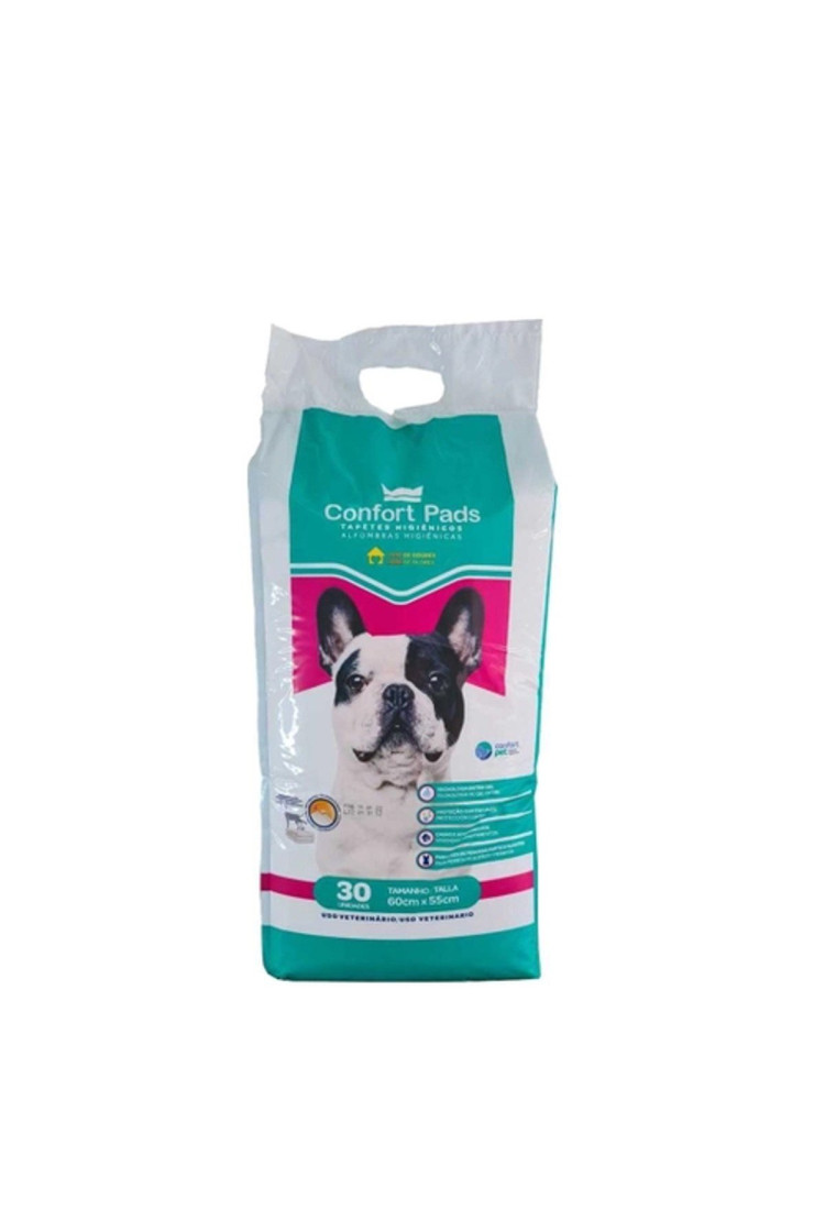 Tapete Higiênico para cães Confort Pads 60x55 30 Unidades