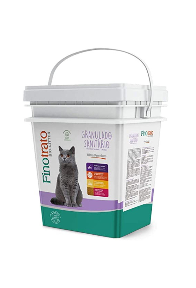 Granulado Sanitário Para Gatos Bio-litter 10kg Finotrato Granulado Sanitário Para Gatos Bio-litter 10kg Finotrato