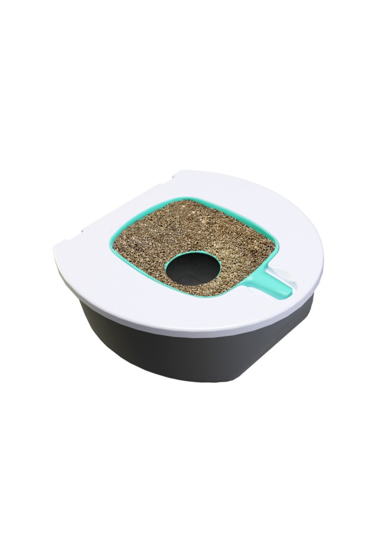 Gatoalete Verde para Gatos