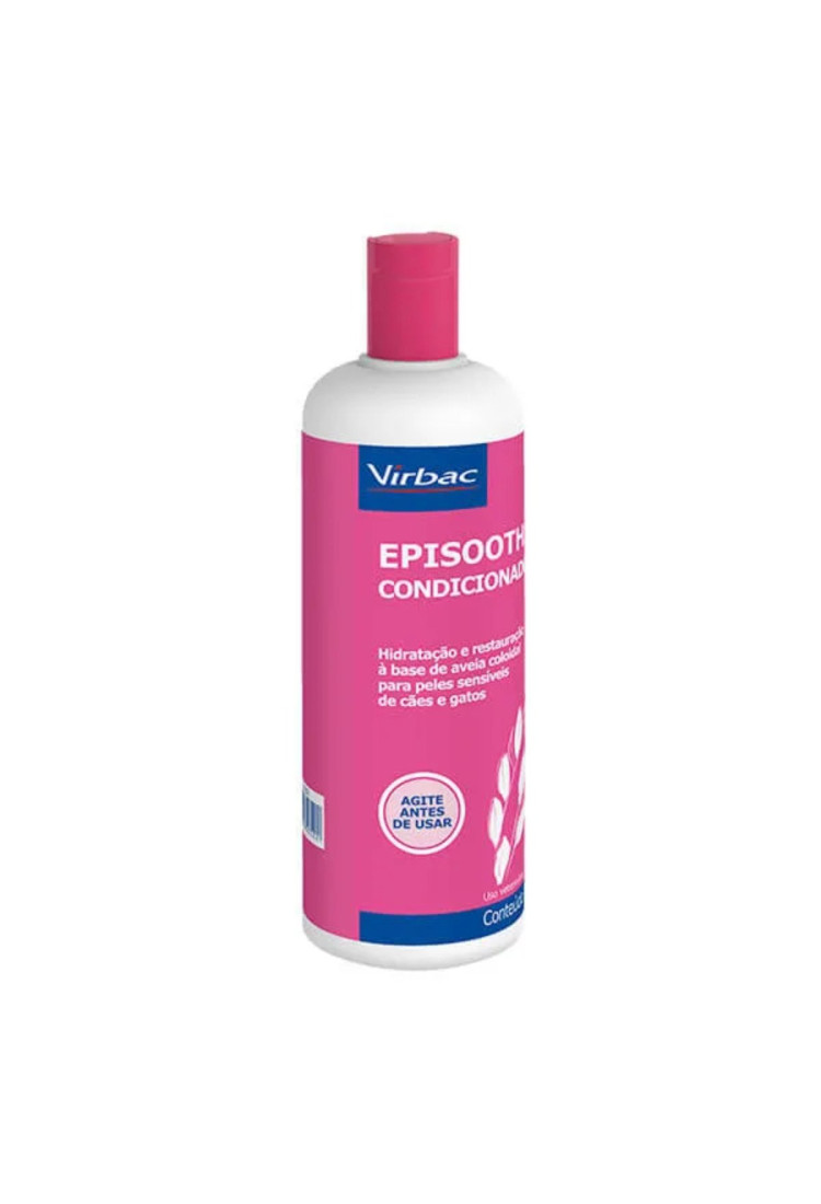 Condicionador Virbac Episoothe para Cães e Gatos 500ml Condicionador Virbac Episoothe para Cães e Gatos 500ml